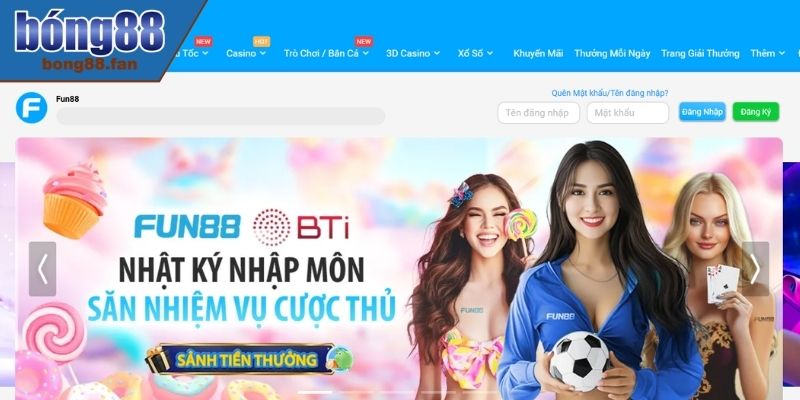 Đánh Giá Nhà Cái FUN88 Nền Tảng Cá Cược Thể Thao Chất Lượng 1 Khái quát thông tin về sân chơi cá cược thể thao FUN88